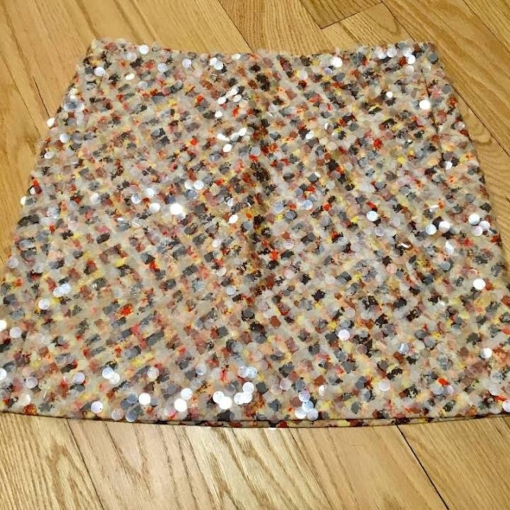 J. Crew Collection sequin skirt
